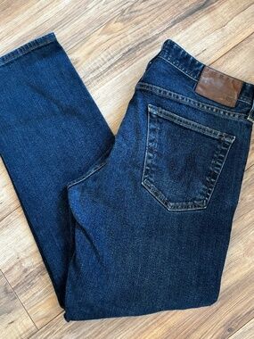 AG Jeans Graduate Tailored Leg Stretch Denim Sz 32x34 Retail $215.00